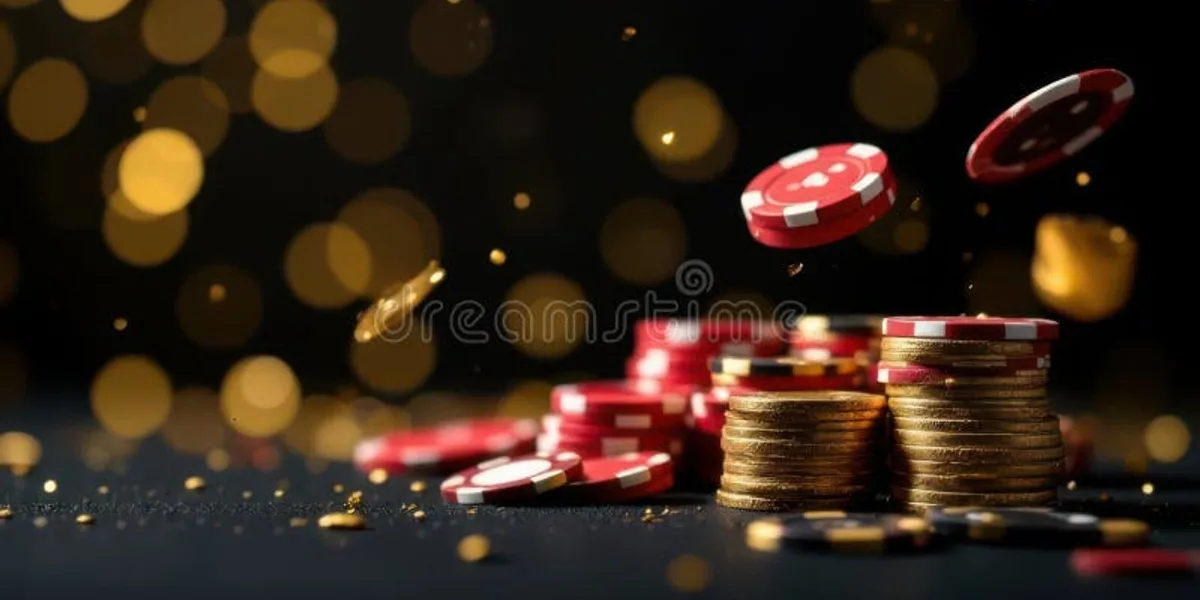 100JILI Live Casino Chips Gold Coins and Gaming Atmosphere
