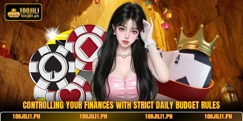 Controlling your finances with strict daily budget rules
