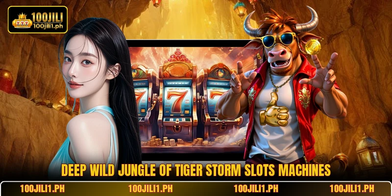 Deep wild jungle of Tiger Storm Slots machines