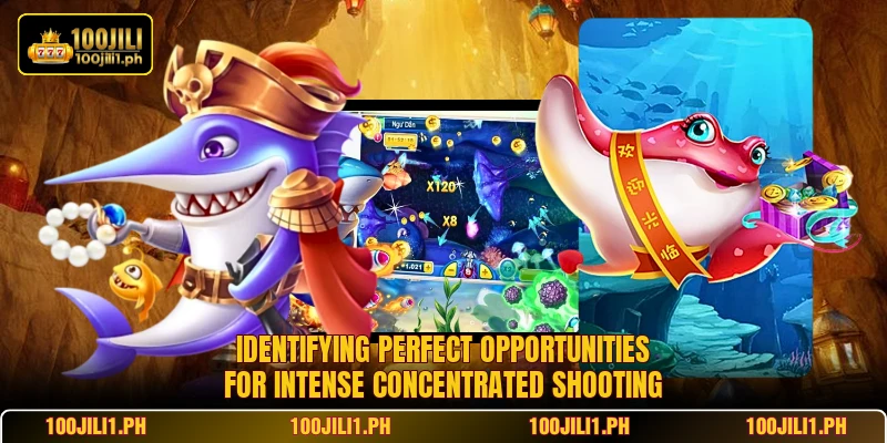 Identifying perfect opportunities for intense concentrated shooting