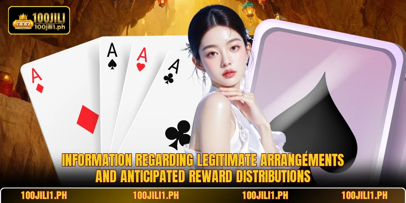 Information regarding legitimate arrangements and anticipated reward distributions
