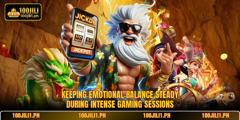 Keeping emotional balance steady during intense gaming sessions