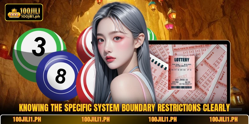 Knowing the specific system boundary restrictions clearly